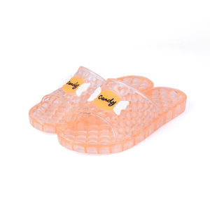 Free Shipping New Crystal Slippers For Women Non-Slip Suitable For Bathing Bathroom Use And Home Wear With A Flat Sole And Transparent Design