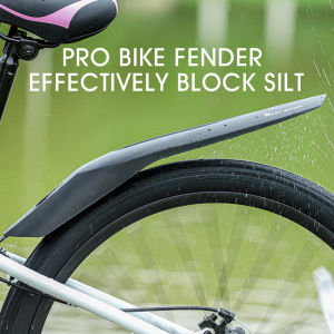 WEST BIKING กันชนจักรยานจักรยานเสือภูเขาด้านหน้าโคลนหลังกันชนยาวทนทานจักรยาน MTB ล้อปีก Mudguard 22-29นิ้ว