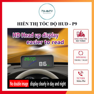 HUD P9 Hiển thị tốc độ xe Ô tô Dùng Cho Xe Hơi Cổng OBD2