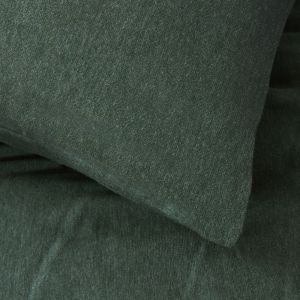 Cotton Pure™ Verde Green Jersey Cotton Bolster Case