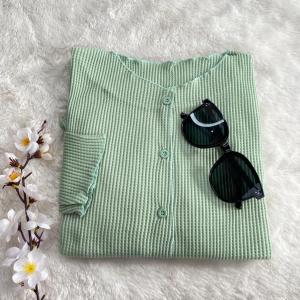 Cardigan Crop Waffle Korean / Cardigan Rajut Wanita Premium // BY YP STORE ID