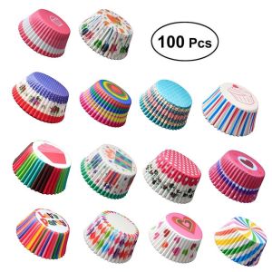 3oz 100Pcs/pack Cake Muffin Cupcake Paper Cups Cake box Cupcake Liner Kitchen Baking Accessories Cake