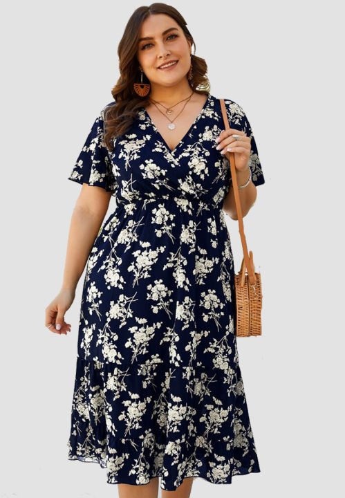 Lazada cocktail dress plus size best sale