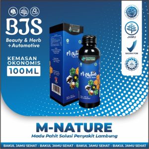 M NATURE 100ML MADU PAHIT MURNI PROBIOTIK UNTUK PENCERNAAN DAN KESEHATAN