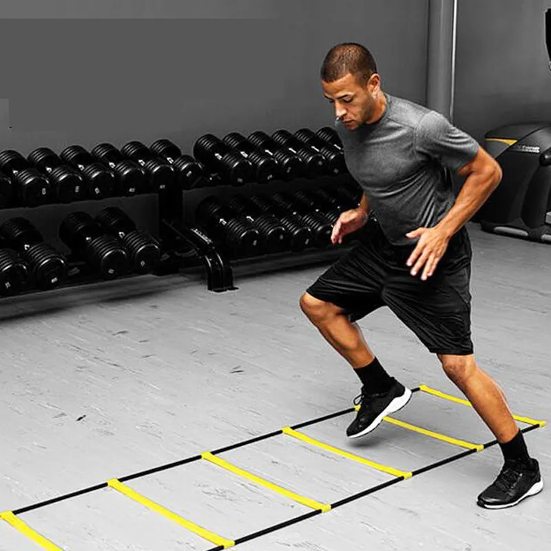 Agility Ladder Speed Ladder Training Ladder Football training tools  Basketball Fitness Agility Training Ladder Outdoor Speed Training Ladder  Rope