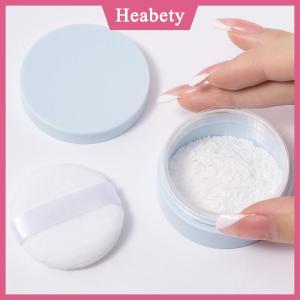 Heabety 5g bột lỏng Jar với Puff bơm lại hộp rỗng với sifter lưới Nắp Mỹ phẩm container nhựa bao bì trường hợp trang điểm công cụ
