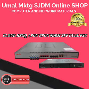CLOUD  HSGQ 4 PON EPON 9DBM SFP DUAL PSU