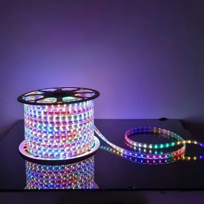 Multicolour strip light 30M/50M Cuttable Rope Waterproof RGB Led Lights Strip For Room At Night Ceiling