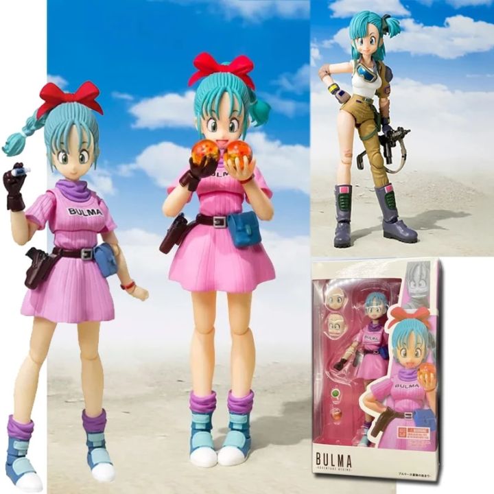 Dragon Ball Z Bulma Figure S.H.Figuarts Bulma Anime Beginning Of A ...