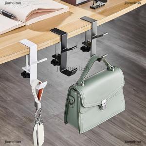 [COD] jiameitan Adjustable Desk Edge Hook Gaming Headset Desk Hanger Backpack Storage Hanging Hook Holder Punch-free Home Office Organizer
