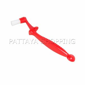 แปรงล้างเครื่องชงกาแฟ  ขนแปรงไนลอน เปลี่ยนหัวแปรงไม่ได้  Coffee Machine Brush