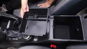 OnlyF U JeCar ABS Car Central Armrest Storage Organizer for Ford Bronco 2021 up Stowing Tidying Interior Accessories 9N5Q1