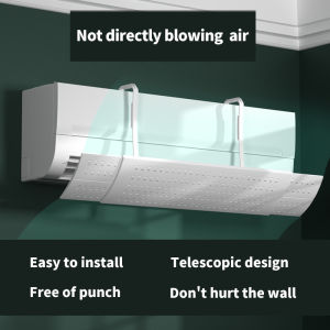 COD New Upgrade Air Conditioning Windshield Scalable Hanging-type Anti-direct Blowing Air Deflector Household Air Conditioning Baffle