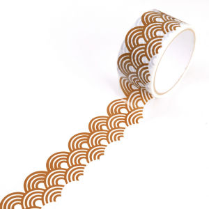 1 Roll 4.8cm X 15 M /Selotip Emas Stiker/Diy Sticker Scrapbooking/Masking Tape Scrapbook/Masking Tape Basic/Retro Aesthetic Decor