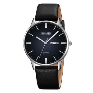 SKMEI 2250 Jam Tangan Pria Analog Model Classic Tali Kulit