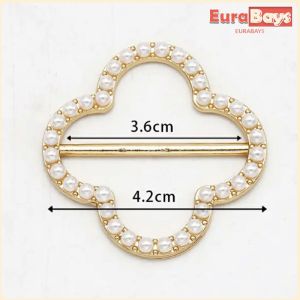 E.B. Multi-functional Scarf Ring Shawl Brooch Alloy Ring Silk Scarf Pin Women Accessories