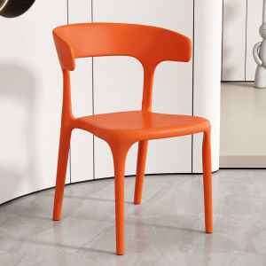 Nordic Plastic Chair Dining Chair with PP Material Kerusi Makan Modern Style Elegant Chair Kerusi Pejabat Eames Chair