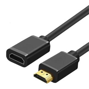 Cổng HDTV 4k Cáp nối đầu đực thành đầu cái dây Bộ chuyển đổi tương thích 2K 1080p cho máy tính xách tay HDTV và hơn thế nữa