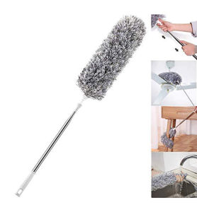 [GIÁ SỐC] Chổi quét trần nhà quét bụi mạng nhện chổi quét đa năng thông minh cây lau trần nhà uốn dẻo độ dài rút gọn 28m cán inox