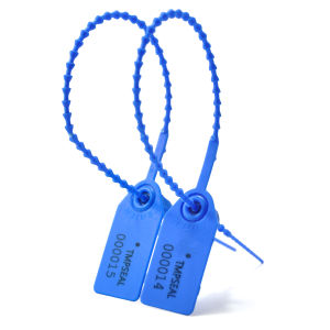 100pcs Security Tags Plastic Tamper Seals Zip Ties for Fire Extinguishers Pull Tite Security Tags Serial Numbered Seal Disposable Self-Locking Tie 250mm Length