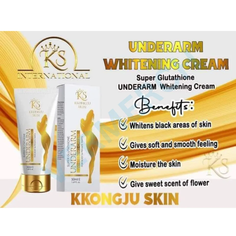 ks super glutathione whitening cream Korean Underarm 18k