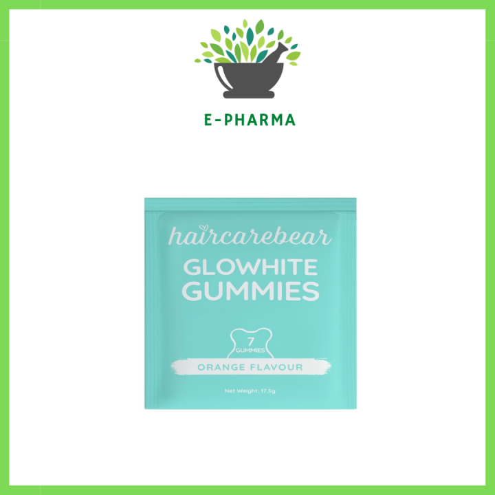 HAIR CARE BEAR Glow White Gummies 7s