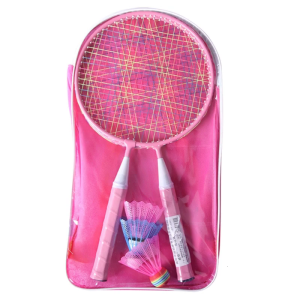 Trẻ em cầu lông thiết lập của 2 vợt với túi mang đồ cho nam nữ trọng lượng nhẹ trẻ em cầu lông vợt cho Starter
