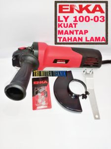 Mesin Gerinda Enka Angle Grinder GERINDA ENKA LY 100-03 Baru Dan Bergaransi Resmi Dan Sparepart Tersedia