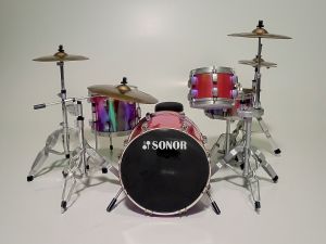 MINIATUR DRUM YAMAHA RED 002PTH UKURAN 20X15X13 CM