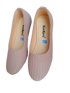 Sepatu Balet Wanita Warna Krem / Sepatu Balet
