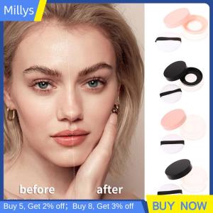 Millys 20G Rỗng Đệm Không Khí Hộp Phun Với Bột Miếng Bọt Biển Sifter Hoặc Đàn Hồi Lưới Xách Tay Trang Điểm Trường Hợp Container Cho Bột Lỏng