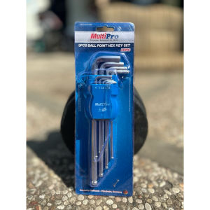 KUNCI L MULTIPRO  MURAH DAN KUAT Hex Key Set Long MM 9pcs/ Kunci L panjang LENGKAP/PERKAKAS