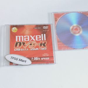 Đĩa DVD trắng Maxell 4.7GB DATA ( Speed up 1-16X - 4.7GB ghi DATA - 120MIN ghi VIDEO)