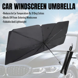 SG Automobile Car Windshield Sunshade Umbrella for UV Protection Temperature Reduction
