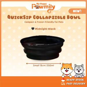 QuickSip Collapsible Bowl – Compact & Travel-Friendly for Pets