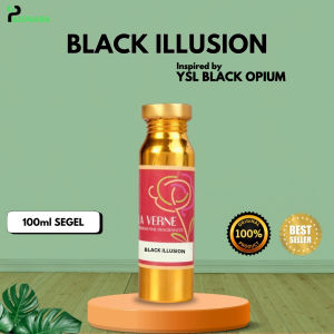 Bibit Parfum Murni BLACK ILLUSION | BLACK OPYUM LA VERNE 100ml SEGEL