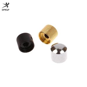 DP👓🧤🎾 1Pc Metal Electric Bass Guitar Tone Volume Knob Potentiometer Hat Cap Guitar Parts Push Knob With Hole Guitar Accessories