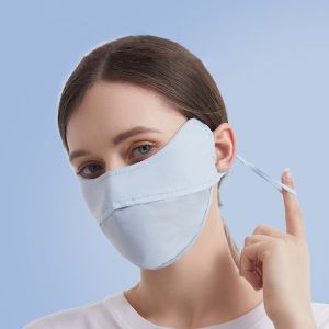 Khẩu trang vải mẫu mới chất liệu su đúc chống tia UV dành cho bạn Nữ