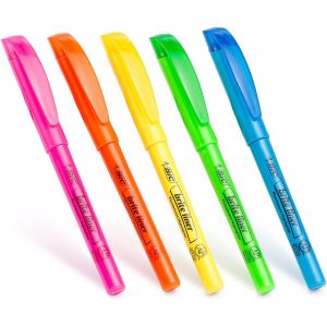 Bút dạ quang Bút BIC Brite Liner Highlighter 1 cây bút 5 màu