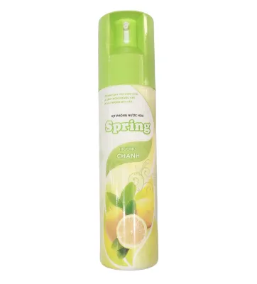 [HCM] Xịt phòng Spring đủ loại 225ml 250ml 400ml mẫu mới chính hãng hương chanh hông phấn hoa hồng ylang hồng phấn thơm mát dễ chịu