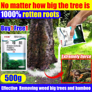 1000% rotten roots tree killer racun pokok paling kuat The roots rotted in 1 day No damage to soil racun rumput paling kuat cepat mati racun pokok kayu besar 100% effective root killing Hexazinone herbicide racun rumput mati akar weed killer 除草剂 灭树粉
