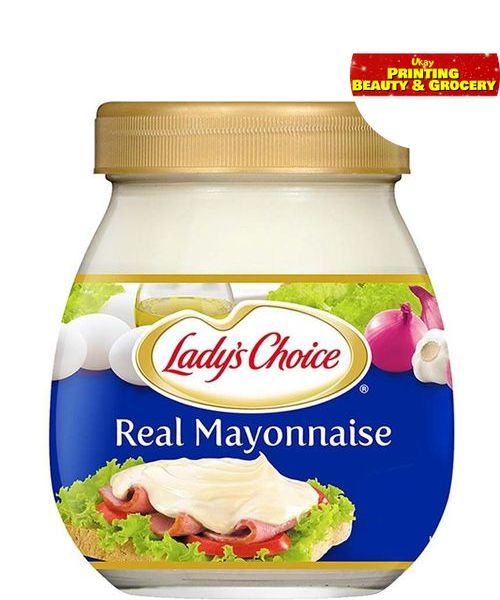 lady's choice mayonnaise salad dressing Real Jar 470ml Creamy Filipino Favorite lady's choice spread sachet