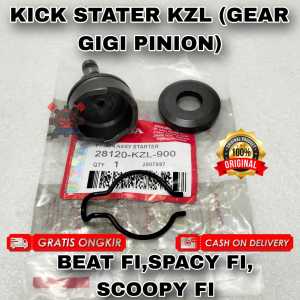 KICK STATER GEAT GIGI PINION HONDA KZL BUAT MOTOR BEAT FI SPACY FI SCOOPY FI ORIGINAL ASLI HONDA AHM