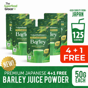 The Superfood Grocer Barley Grass Juice Powder 4+1FREE!