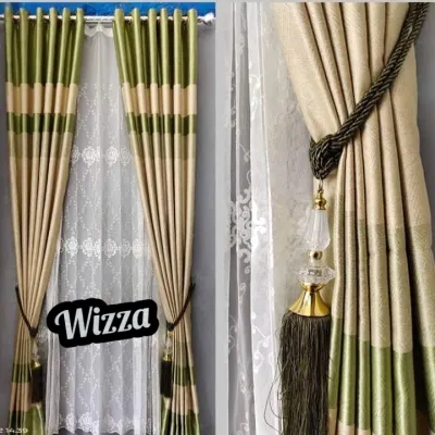 Gorden terbaru mewah murah pintu jendela kamar blackout imfort super tebal model pelangi minimalis
