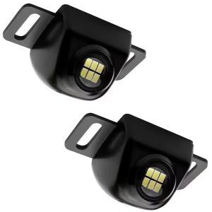 【Pphha】 2 chiếc phụ trợ lùi xe ô tô xe tải đa năng bóng đèn LED đỗ xe lùi sáng ban đêm đèn hậu 12-36V