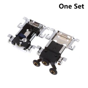 LUSIT 1Set Old Type Wardrobe Sliding Door Pulley Top Bottom Wheel Side Mounted Hanging Closet Door Roller Stainless Steel Ball Bearings Pulley Wheel Runner for Wardrobe Closet Cabinet Door