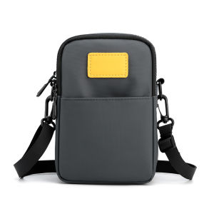 Mens Crossbody Bag Nylon Waist Bag Fashion Shoulder Sling Bag Multifunctional Messenger Waist Pack