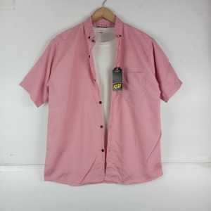 TERBARU 2024 baju kemeja polos pria lengan pendek basic premium