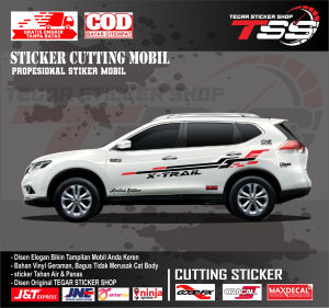 sticker mobil x trail sticker mobil nissan x-trail sticker mobil keren sticker motif variasi body mobil